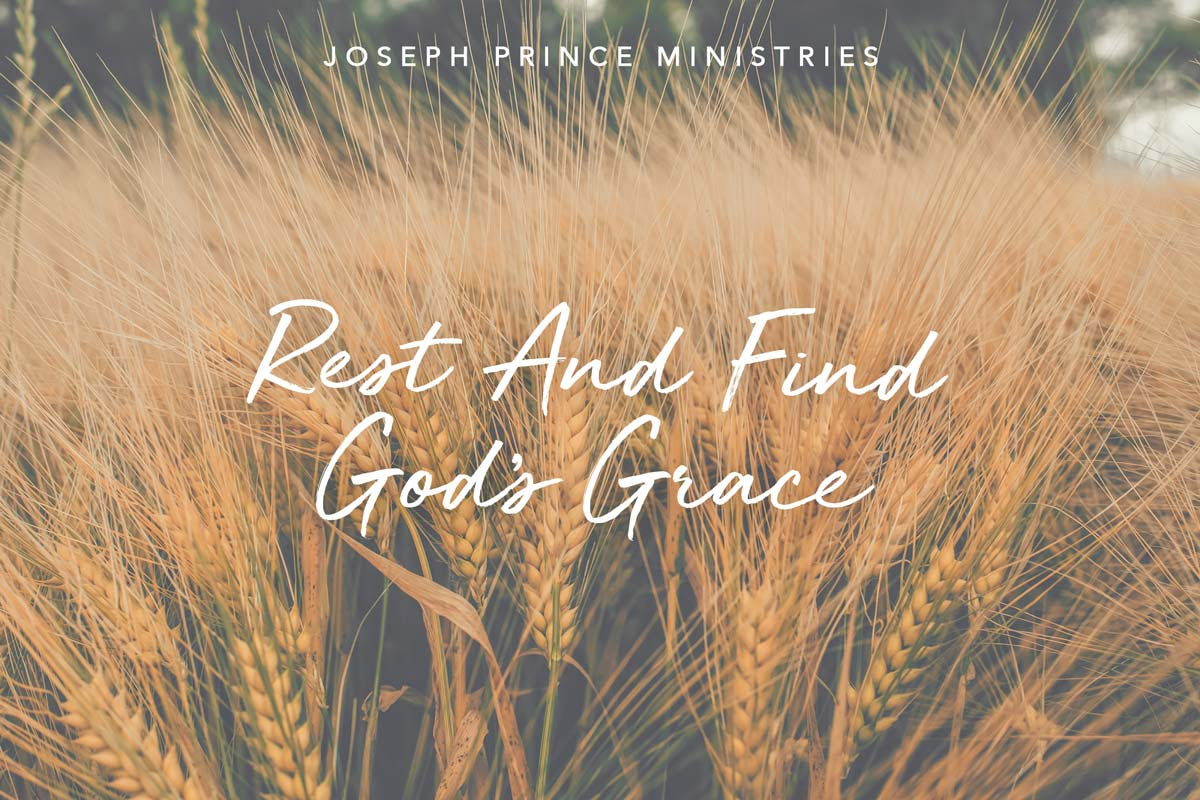 rest and find God's grace