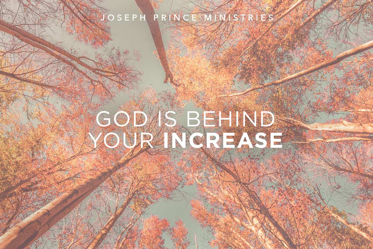 God is behind your increase