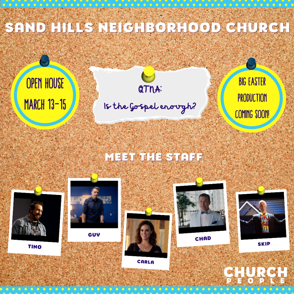 Church people - meet the staff