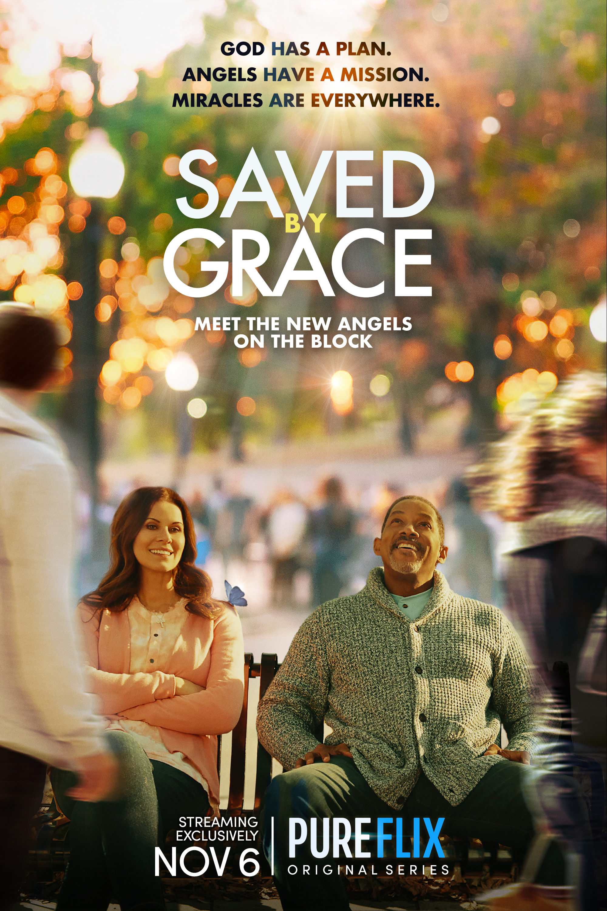Saved By Grace will be exclusively on Pure Flix starting November 6th!