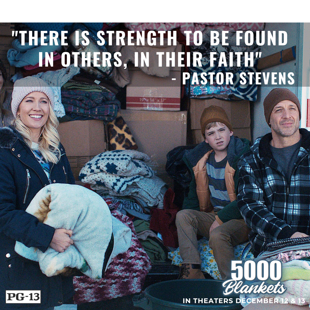 5000 blankets in Theaters on Dec 12 and 13