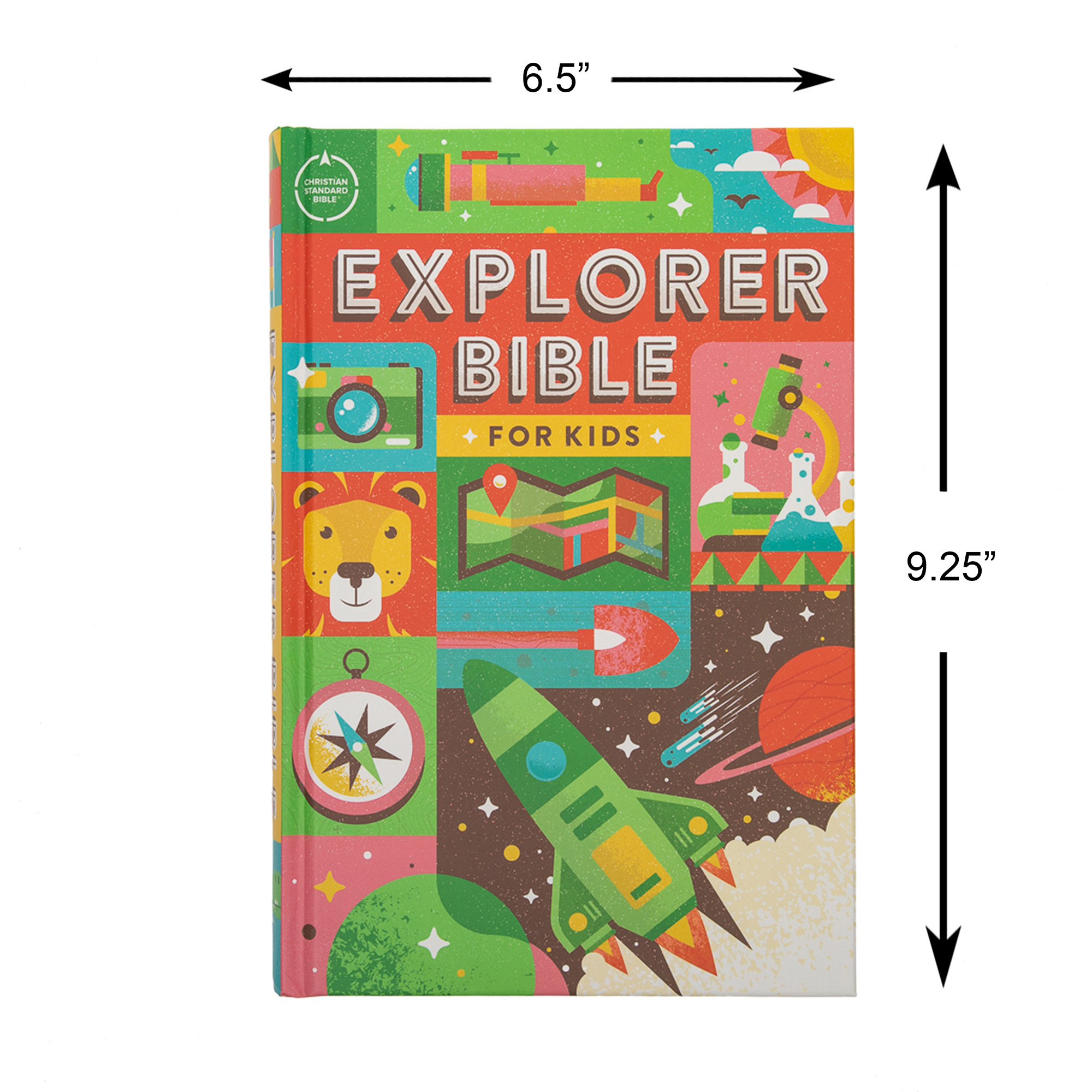 Explorer Kids Bible Product Dimensions