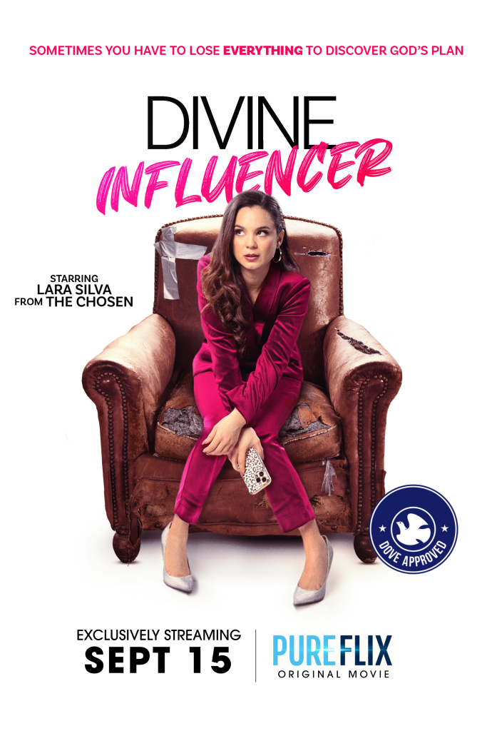 Watch Divine Influencer exclusively on Pure Flix starting September 15th! 