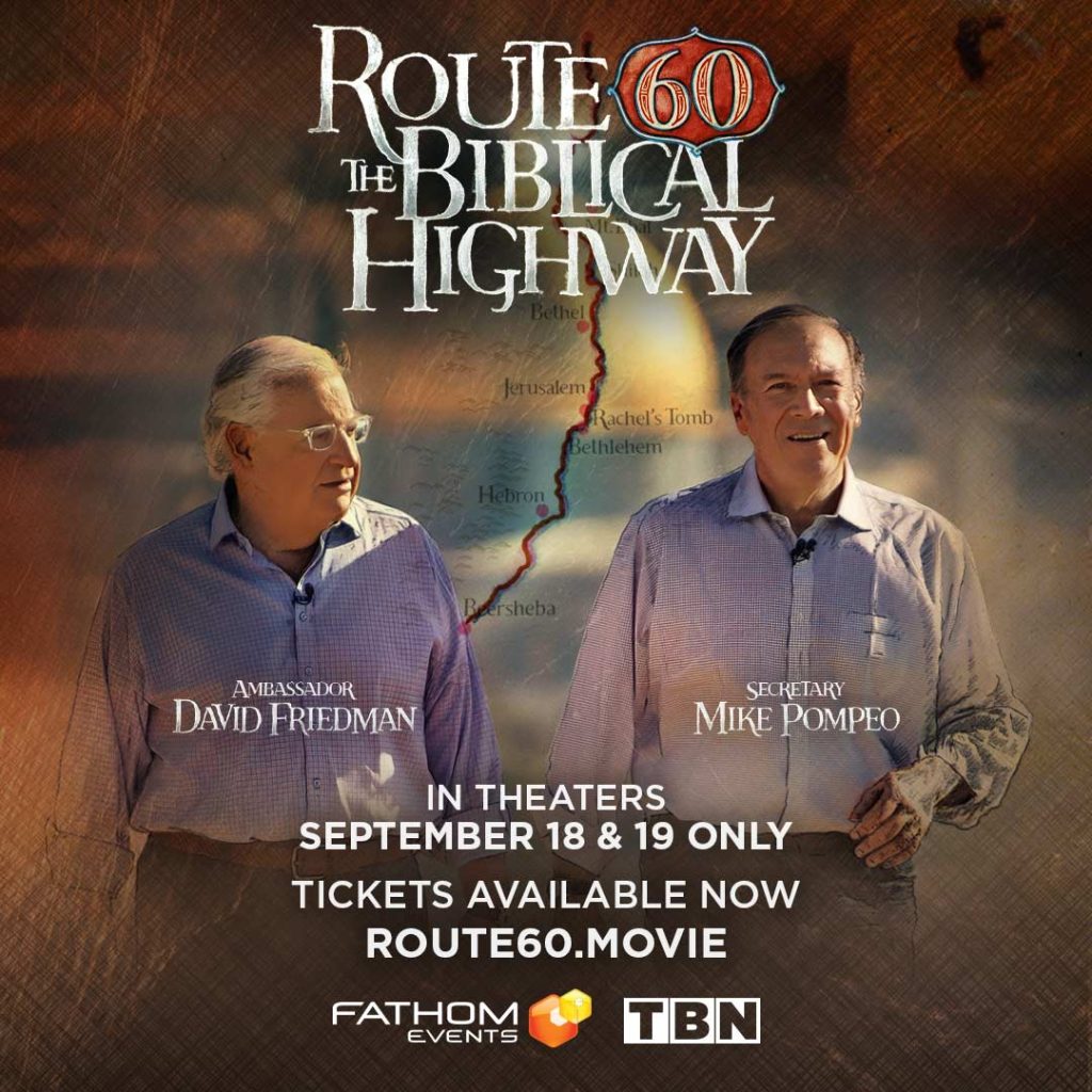 Route 60, the Biblical Highway featuring Secretary Mike Pompeo