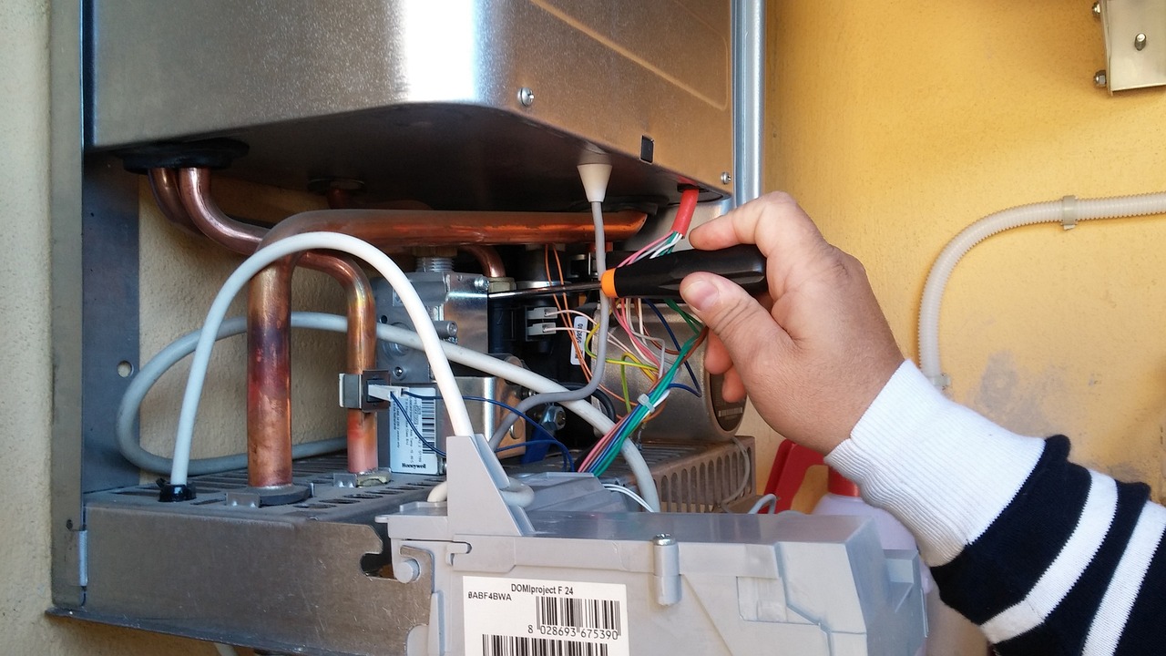 Water heater boiler maintenance service