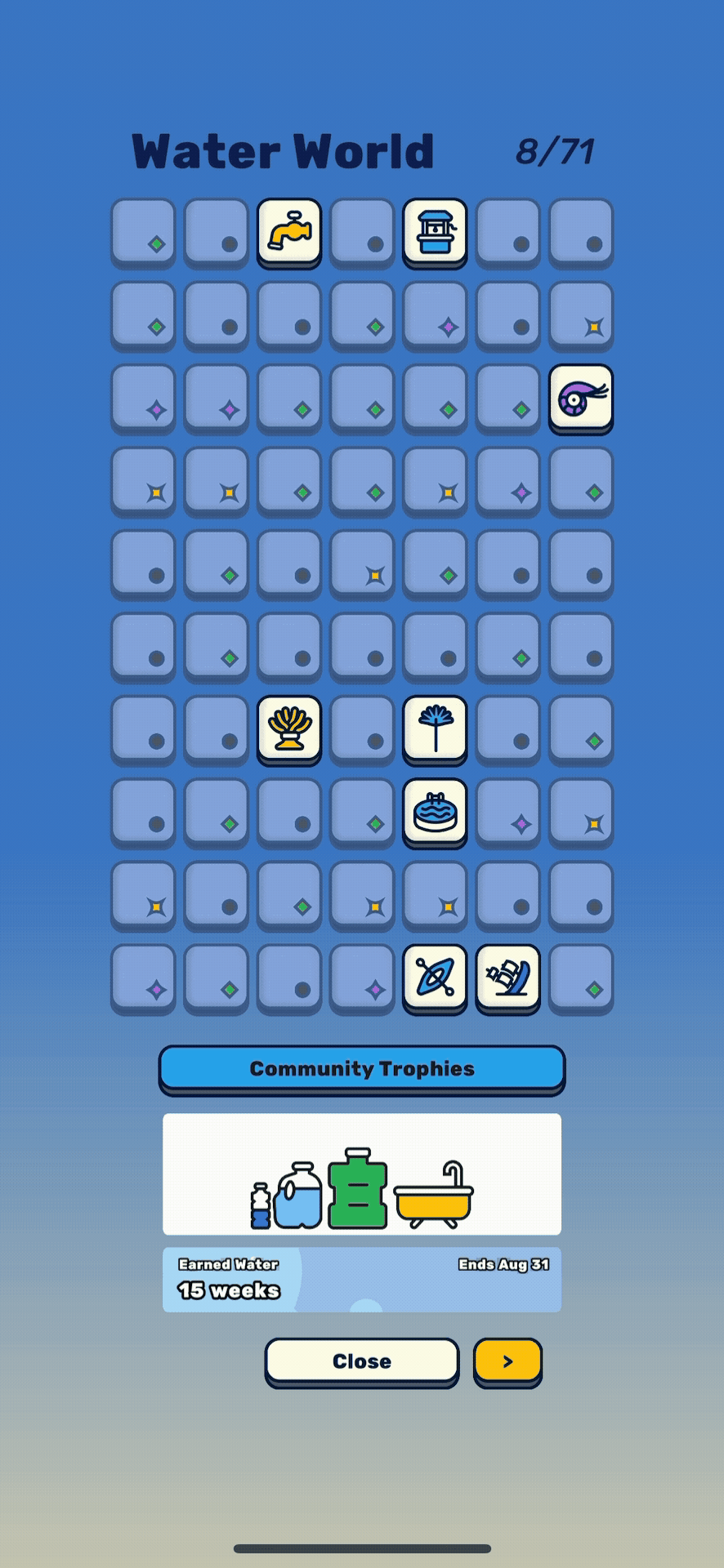 Water Tiles Gameplay