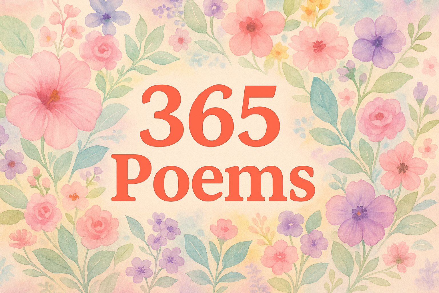 365 Poems Channel Banner