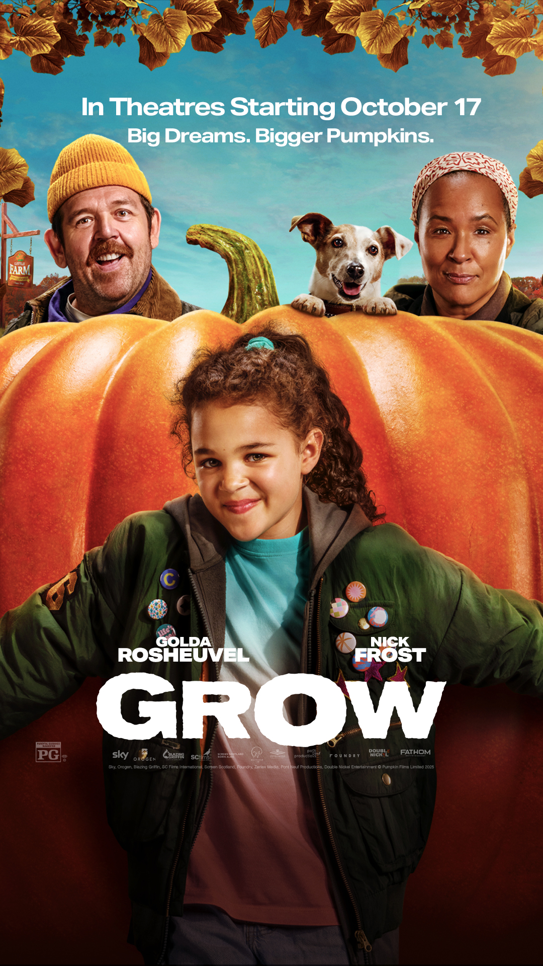 #GrowTheFilm is in theaters October 17!